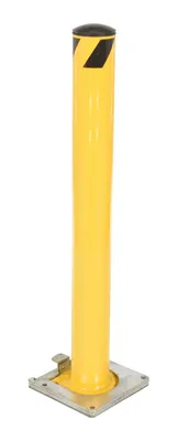 Vestil BOL-RF-42-5.5 Steel Surface Mounted Removable Pipe Safety Bollard
