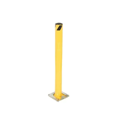 Vestil BOL-RF-48-5.5 Steel Surface Mounted Removable Pipe Safety Bollard