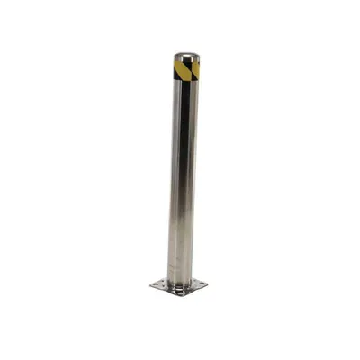 Vestil BOL-SS-36-4.5 StainlesVestil BOL-SS-36-4.5 Stainless Steel Pipe Safety Bollards Steel Pipe Safety Bollard