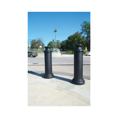 Vestil BPC-DP-B Polyethylene Pawn Bollard Cover