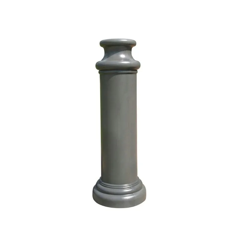 Vestil BPC-DP-GY Polyethylene Pawn Bollard Cover