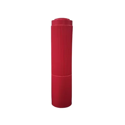 Vestil BPC-DR-R Polyethylene Ribbed Bollard Cover