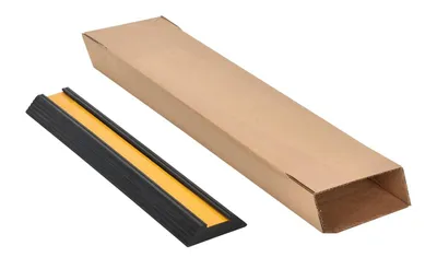 Vestil BS-24-BOX Rubber Extruded Bumper Stop