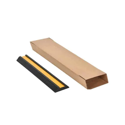 Vestil BS-24-BOX Rubber Extruded Bumper Stop