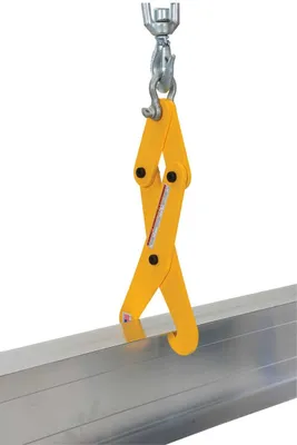 Vestil BT-20 hoists and crane shown from an alternate angle