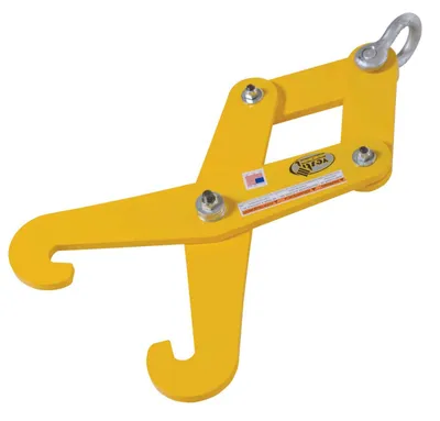 Vestil BT-20 hoists and crane shown from an alternate angle