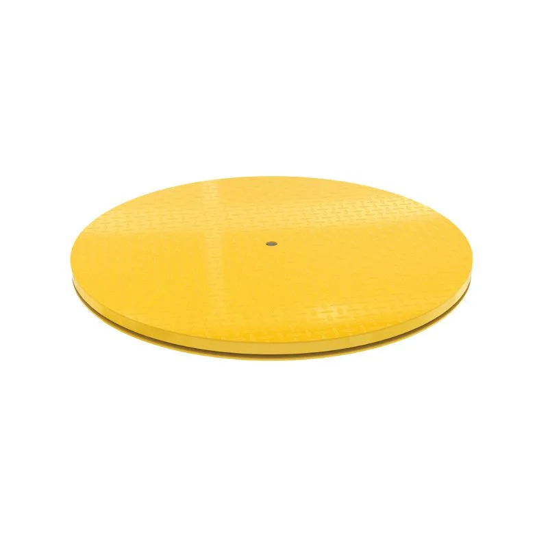 Vestil CA-KP-60R-4 Heavy Duty Round King Pin Carousel