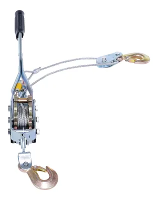 Vestil CABLE-P4 Galvanized Two Speed Cable Puller 4