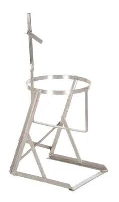 Vestil CAN-S Stainless Steel Manual Pail Tipper 4