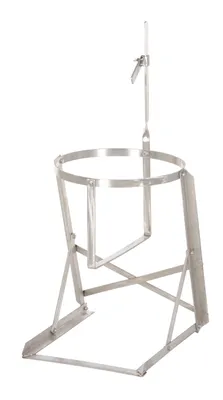 Vestil CAN-S Stainless Steel Manual Pail Tipper 5