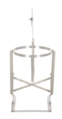 Vestil CAN-S Stainless Steel Manual Pail Tipper 6