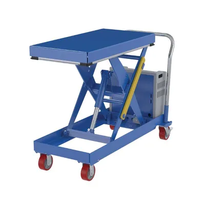 Vestil CART-1000-2040-DC Steel 12V DC Powered Hydraulic Elevating Cart
