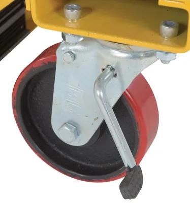 Vestil CART-1000-DC Steel DC Powered Hydraulic Single Scissor Cart 5