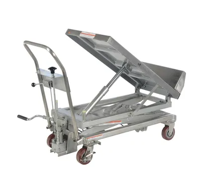 Vestil CART-1000-LT-PSS shown from an alternate angle