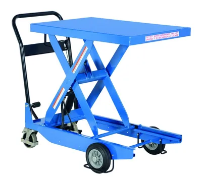 Vestil CART-1000-S-HR Premium Steel Scissor Lift Cart