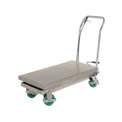 Vestil CART-1000-SS2 Stainless Steel Scissor 304 Cart