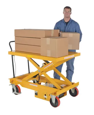 Vestil CART-1000-WD-DC shown from an alternate angle