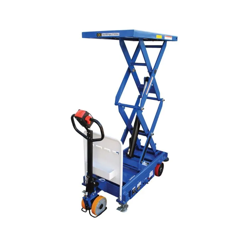 Powered Drive Scissor Carts