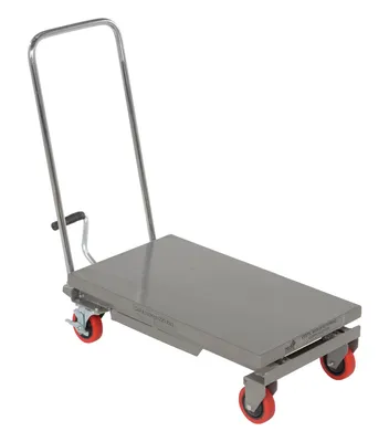 Vestil CART-200-ALUM shown from an alternate angle