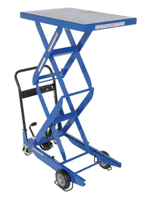 Vestil CART-400-D-HR shown from an alternate angle