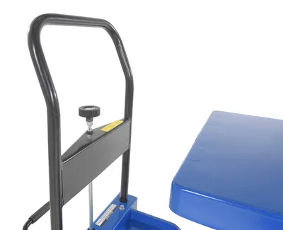 Vestil CART-400-LP-AS shown from an alternate angle