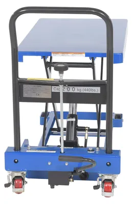 Vestil CART-400-LP-AS shown from an alternate angle