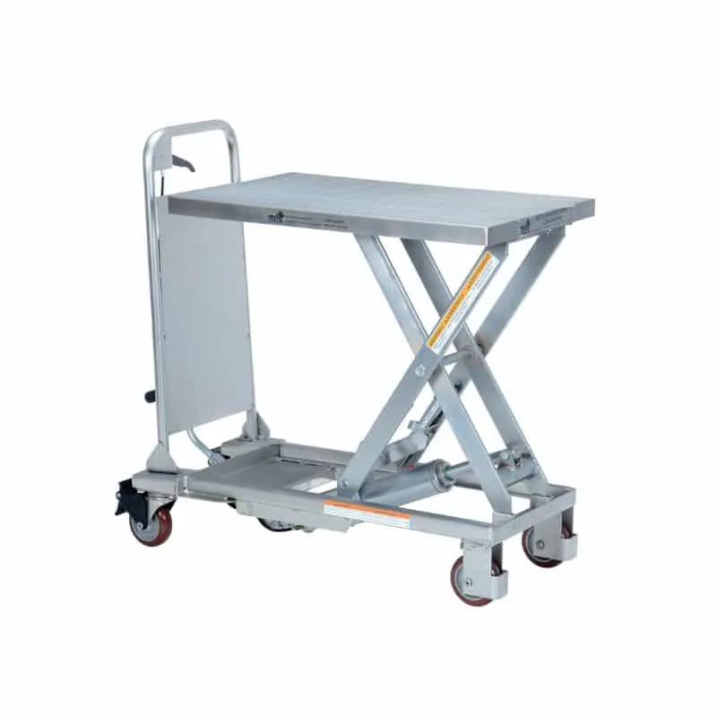 Vestil CART-400-PSS Partially Stainless Steel Hydraulic Elevating Cart