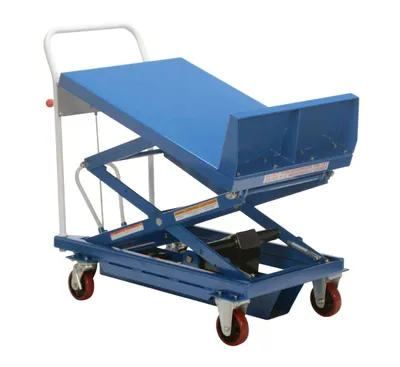 Vestil CART-600-LT Steel Lift and Tilt Cart with Sequence Select 24