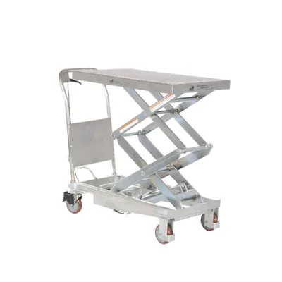 Vestil CART-800-D-PSS Partially Stainless Steel Hydraulic Elevating Cart