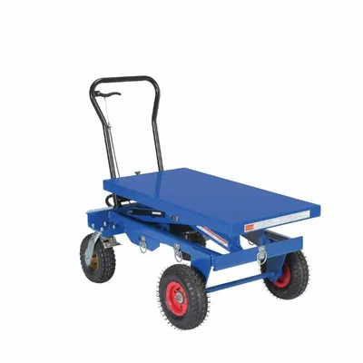 Vestil CART-PN-1500 Steel Rough Terrain Elevating Cart
