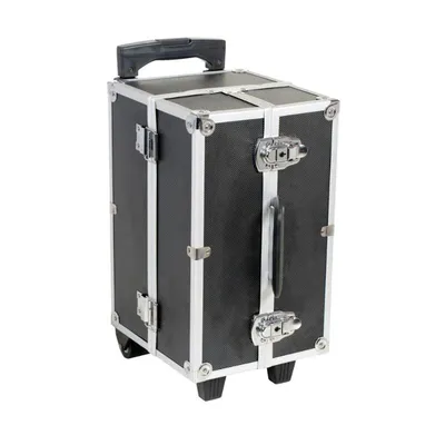 Vestil CASE-F Aluminum Frame Case with EVA Lining and Trolley