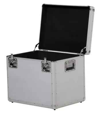 Vestil CASE-L Aluminum Large Storage Case Silver