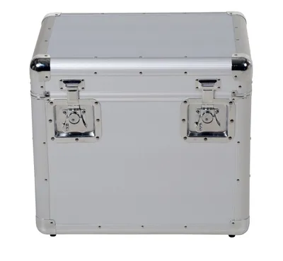 Vestil CASE-S Aluminum Small Storage Case Silver