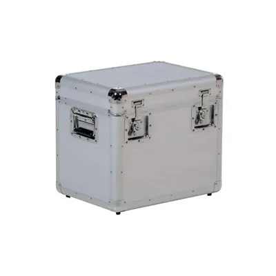 Vestil CASE-S Aluminum Small Storage Case Silver