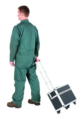Vestil CASE-SH Aluminum Frame Case with Trolley 4