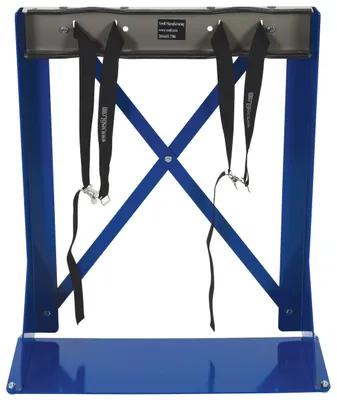 Vestil CB-S-2S Cylinder Bracket Stand 2 Cylinder Capacity Blue 3