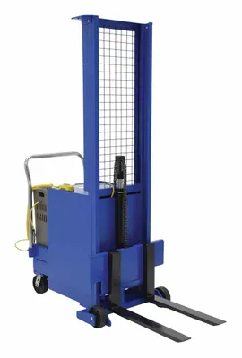 Vestil CBS-56-1-AC pallet stacker shown from an alternate angle