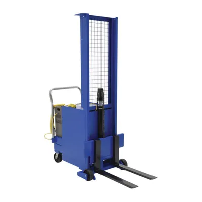 Vestil CBS-56-1-AC pallet stacker shown from an alternate angle