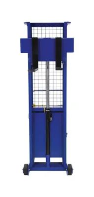 Vestil CBS-56-1-DC pallet stacker shown from an alternate angle