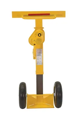 Vestil CJ-BEAM-PN trailer jack shown from an alternate angle