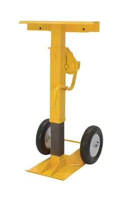 Vestil CJ-BEAM-PN trailer jack shown from an alternate angle