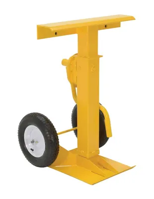 Vestil CJ-BEAM-PN Steel Stabilizing Jack with Pneumatic Wheels