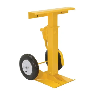 Vestil CJ-BEAM-PN Steel Stabilizing Jack with Pneumatic Wheels