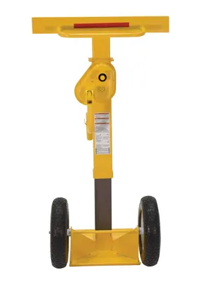 Vestil CJ-BEAM-SN trailer jack shown from an alternate angle