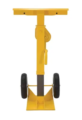 Vestil CJ-BEAM-SN trailer jack shown from an alternate angle