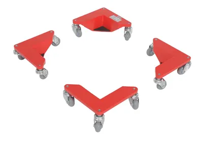 Vestil CMD-A-200-4PK Aluminum Corner Mover Dolly