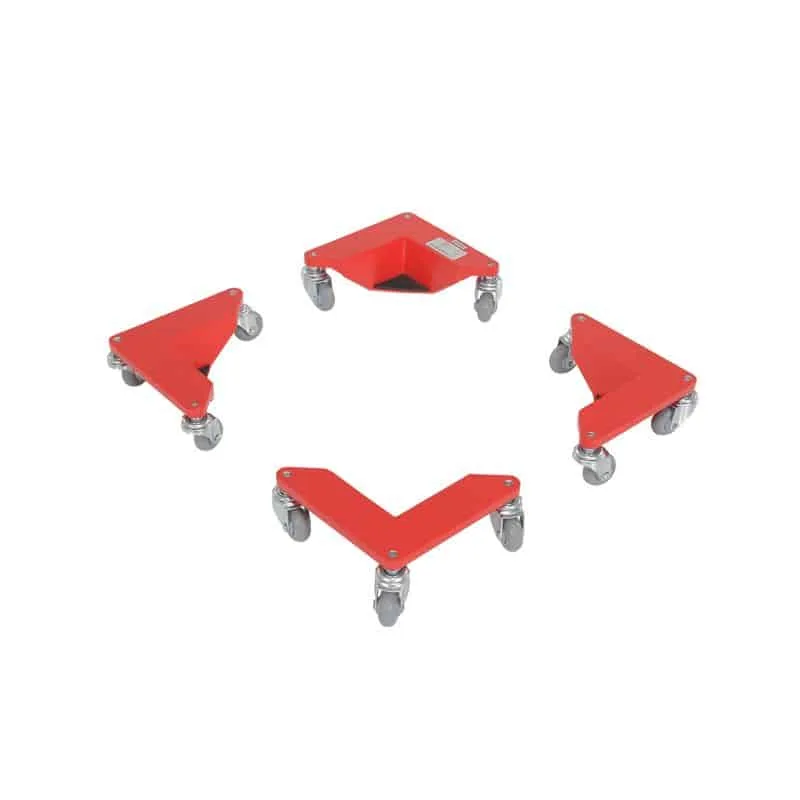Vestil CMD-A-200-4PK Aluminum Corner Mover Dolly