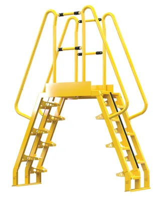 Vestil COLA-4-68-20 ladder shown from an alternate angle