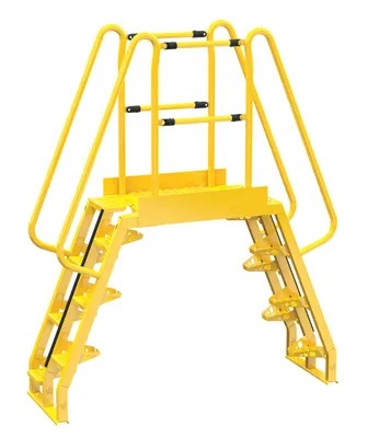 Vestil COLA-4-68-32 ladder shown from an alternate angle