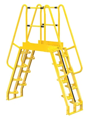 Vestil COLA-5-68-32 ladder shown from an alternate angle